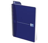 Oxford Cahier Office Essentials à double spirale A5 148 x 210 mm - ligné 7 mm - 180 pages - 90 g