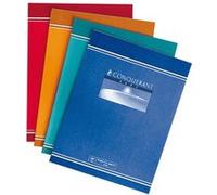 Cahier Conquerant 7 Agrafe 170X220 32P 70G Double Ligne 3/10 Assorti