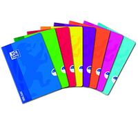 Oxford OpenFlex Lot de 10 Cahiers Petits carreaux 5 x 5 96 pages A4 Couleurs Assorties