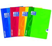 Oxford OpenFlex Lot de 5 Cahiers seyès 140 pages A4 Coloris Assortis