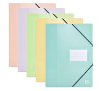 Protège-documents Oxford school life A4 80pochettes polypro opaque pastel assorti