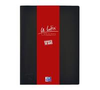 Oxford Porte vues Le Lutin L'Original A4 - PVC opaque - 40 pochettes - 80 vues - Noir
