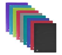 Oxford Porte vues Osmose A4 - Polypropylène - 40 pochettes - 80 vues - Assortis