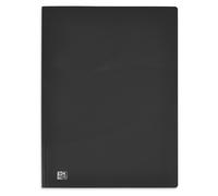 Oxford Porte vues Osmose A4 - Polypropylène - 40 pochettes - 80 vues - Noir