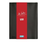 OXFORD Protège-Documents Le Lutin® L'Original A4 60 vues / 30 pochettes Couverture PVC Noir