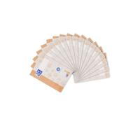Oxford Recycling Lot de 15 cahiers scolaires A5 linéature 3 16 feuilles