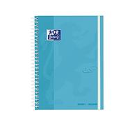 Oxford School Touch, Agenda 2021 2022, Semaine Vue, Couverture Extradurable, 8° (12 x 18 cm), Couleur Bleu Pastel