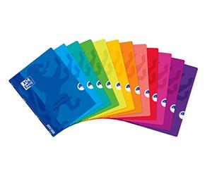 Oxford Scolaire 100100967 Cahier agrafé 240X320 80 Pages 90 G à 120 G Lot de 1
