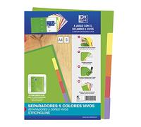 Oxford Strongline Séparateurs 5 positions Couleurs vives
