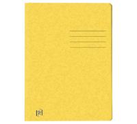 Oxford TOP FILE+ Lot de 25 chemises A4 en carton Jaune Format A4