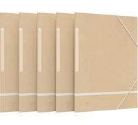 Elba Chemise à élastique Touareg kraft 3 rabats 24 x 32 cm dos 2 cm