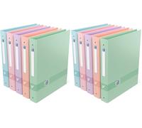 Oxford Touch Pastel Classeur 4 anneaux A4 dos 40 mm carte Couleurs Aléatoires