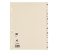 Oxford Trennblatt 400004664 DIN A4 200g Karton geöst chamois 100 St
