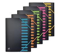 Trieur extensible Oxford for student A4 12positions polypro opaque assorti