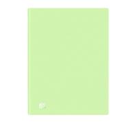 Oxford Urban, Classeur à pochettes plastique A4, 40 pochettes transparentes, couleur vert pastel