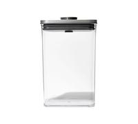 Oxo - Boã®Te De Conservation Pop Rectangulaire Avec Couvercle En Inox 2,6 L - Blanc