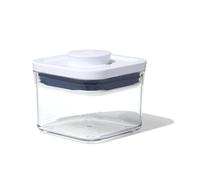OXO Good Grips Boîte de conservation POP - Boîte de rangement alimentaire hermétique et empilable pour la cuisine - Rectangle, Petit format 0,4 L
