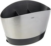 Oxo Good Grips 1066734MLNYK Porte-serviettes Plastique/Acier Inoxydable Argent/Noir 21,34 x 12,07 x 15,88 cm