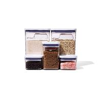 OXO Good Grips 11236500 Lot de 8 récipients hermétiques en plastique Transparent