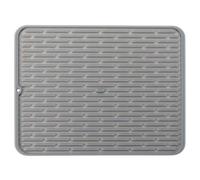 OXO Good Grips 1410880MLNYK Tapis de vidange 42x32cm de silicone gris, 30 x 20 x 15 cm