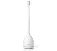 OXO Good Grips Déboucheur WC avec Support Blanc