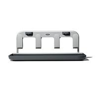 OXO Good Grips Égouttoir à Bouteilles avec Cadre en Aluminium | Égouttoir conçu pour accueillir quatre bouteilles d'eau ou mugs de voyage, leurs couvercles, Le porte-pailles unique