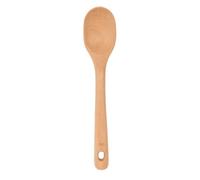 OXO Good Grips Grande Cuillère en Hêtre pour Cuisiner et Servir | Remue les soupes, sert les pâtes, douce pour surfaces revêtues, manche confortable, trou de suspension