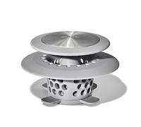 OXO Good Grips Grille de Protection de bonde en Acier Inoxydable