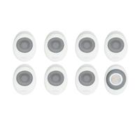 OXO Good Grips Lot de 8 Mini Pinces magnétiques Blanc/Gris