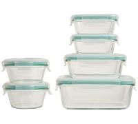 OXO Good Grips Smart Seal LeakProof Verre Ensemble de récipient à nourriture 12 Piece Set claire