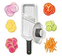 OXO Mandoline compacte réglable 4 coupes + julienne avec sonde