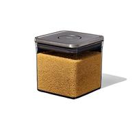 OXO Boîte de conservation POP 2,6 L carré - Couvercle hermétique en inox