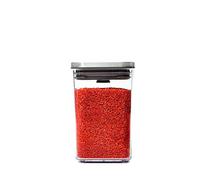 OXO – Boîte de conservation POP Inox 1 L – Couvercle hermétique carré