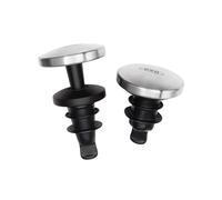 Bouchon à vin STEEL, set de 2, argent, acier inoxydable, OXO