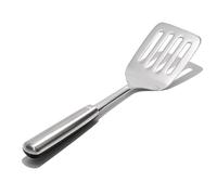 OXO Steel Spatule de cuisine | Tête résistante à la chaleur, compatible avec les revêtements antiadhésifs, manche antidérapant