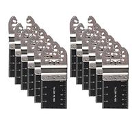 Oxoxo 35 mm bi-métal Outil multifonction oscillant Fein Lames de scie à libération rapide pour porter, câble, Black & Decker, Bosch, Dremel, Craftsman Multi outils