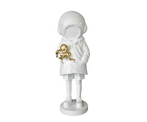 OXWIND Figurine inspirée du graffiti de Banksy - Statue de plongeur en mer profonde - 22 cm - En résine de qualité supérieure