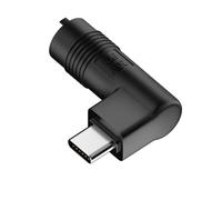 Oxxggkao Adaptateur de sortie de type C avec connecteur d'entrée 3 broches | Adaptateur unique, disposition d'entrée à sortie en forme de L, extrémité du connecteur de type C, 5 V et 9 V et 20 sorties