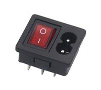 Oxxggkao Prise murale ignifuge avec interrupteurs et 8 dispositions, prise d'alimentation adaptée pour les espaces restreints, bloc de commande de remplacement rapide