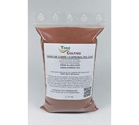 Oxyde de cuivre (I) ou Oxyde de Cuprose 75 %. Flacon de 500 g. Utilisé comme pigment, fongicide, ou agent anti-incrustation de peintures sur les véhicules marins.