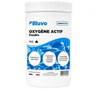 Oxygène Actif Poudre 1KG - Traitement Choc sans Chlore pour Spa et Piscine | Clarifie l’Eau et Réduit Les Odeurs | Compatible Chlore et Brome | Conditionné en France