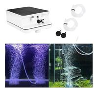 Oxygène étanche solaire de pompe à air d'aérateur de oxygénateur pour aquarium l'urgence de bassin extérieur de piscine