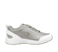 Oxypas Safety Jogger Chaussure de sécurité pour Femme, Confortable, antidérapante, avec Lacets élastiques, Bleu Marine, Taille EU 37