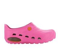 Oxypas Safety Jogger Sabot Léger Hommes et Femmes 43/44 EU - OXYVA - Sabots Antidérapants, Antibactériens, Antistatiques et Antifongiques, Chaussures de Sécurité, Rose
