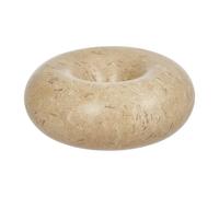 OYOY Bougeoir Savi marbre small 4 cm Beige