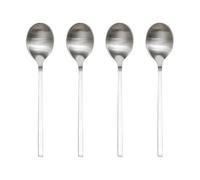 OYOY Cuillères Yuka. lot de 4 Acier brossé