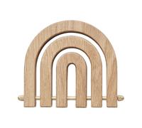 OYOY Dessous de plat en bois Rainbow Nature