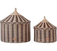OYOY MINI Corbeilles décoratives L50 x W50 x H41 marron