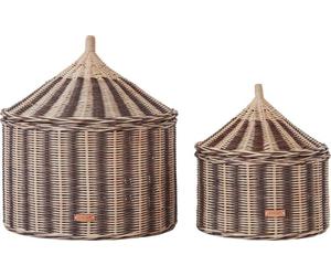 OYOY MINI Corbeilles décoratives L50 x W50 x H41 marron