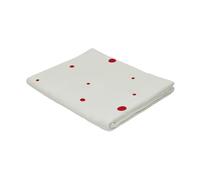 OYOY Nappe Nori 140x200 cm White-cherry red
